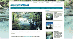 Desktop Screenshot of gainersprings.com